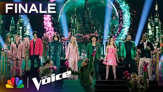 The Top 8 Finalists Perform Wicked&#39;s &quot;Defying Gravity&quot; | The Voice Finale | NBC