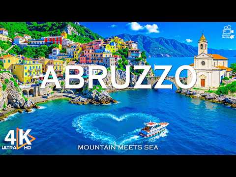 Abruzzo 4K UHD 🌊 Adriatic Coast, Hidden Beaches & Summer Tranquility | Video 4K UHD