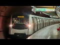 Trenul De Metrou Bombardier Movia 346 1008 2008 Crizantema Pe Magistrala 4 O Călătorie