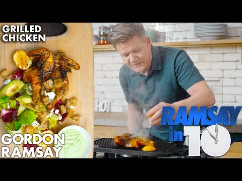 ゴードン・ラムゼイの10分以内にできるチキンのグリル (Gordon Ramsay's Grilled Chicken in under 10 Minutes)