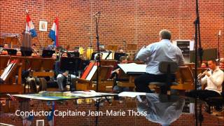 Musique Militaire Grand-Ducale Luxembourg speelt 