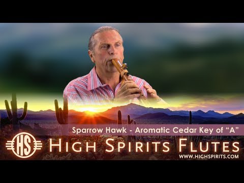 Preservation Sparrow Hawk Classic Flute - key of A