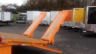 preview picture of video 'Pro-line Trailers Service Shop, Equipment Trailer Hydraulic Ramp Installation'