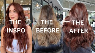 Redheads 101: how to formulate for a natural red - brunette to auburn tutorial