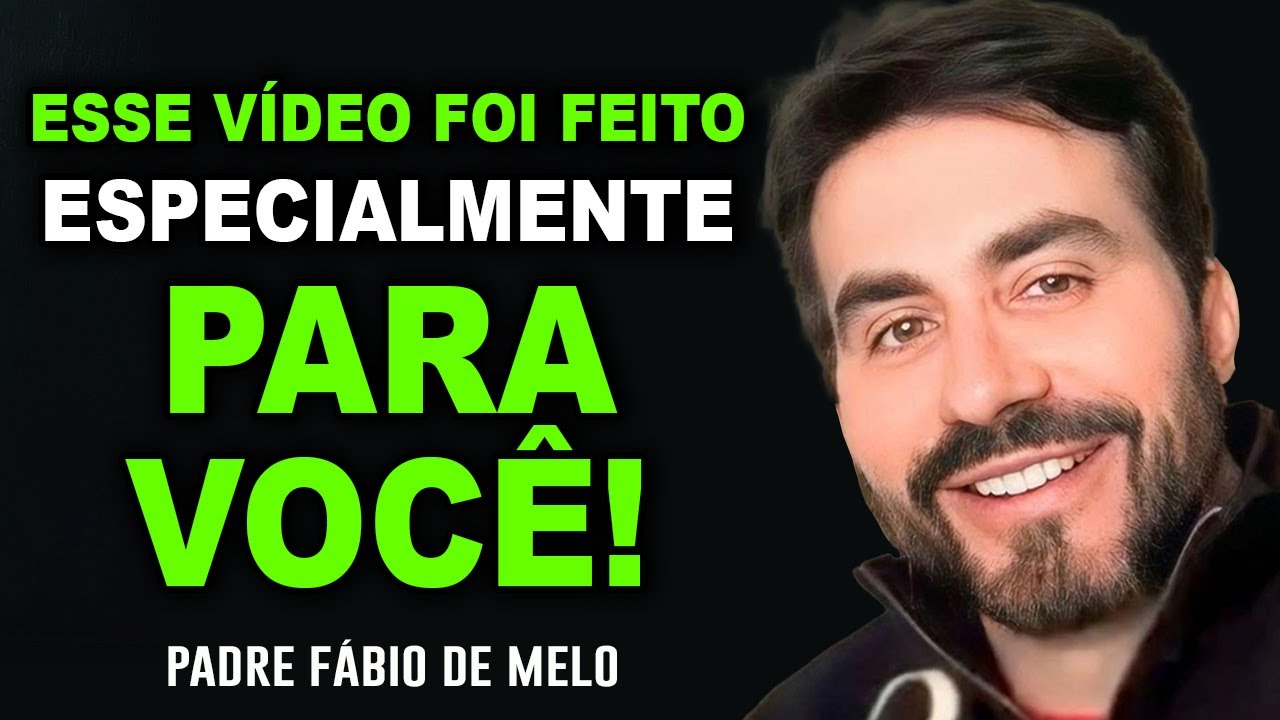 O QUE VOCÊ GOSTARIA DE MUDAR NA SUA VIDA? QUAL É O MAR QUE VOCÊ PRECISA ATRAVESSAR? PE FABIO DE MELO