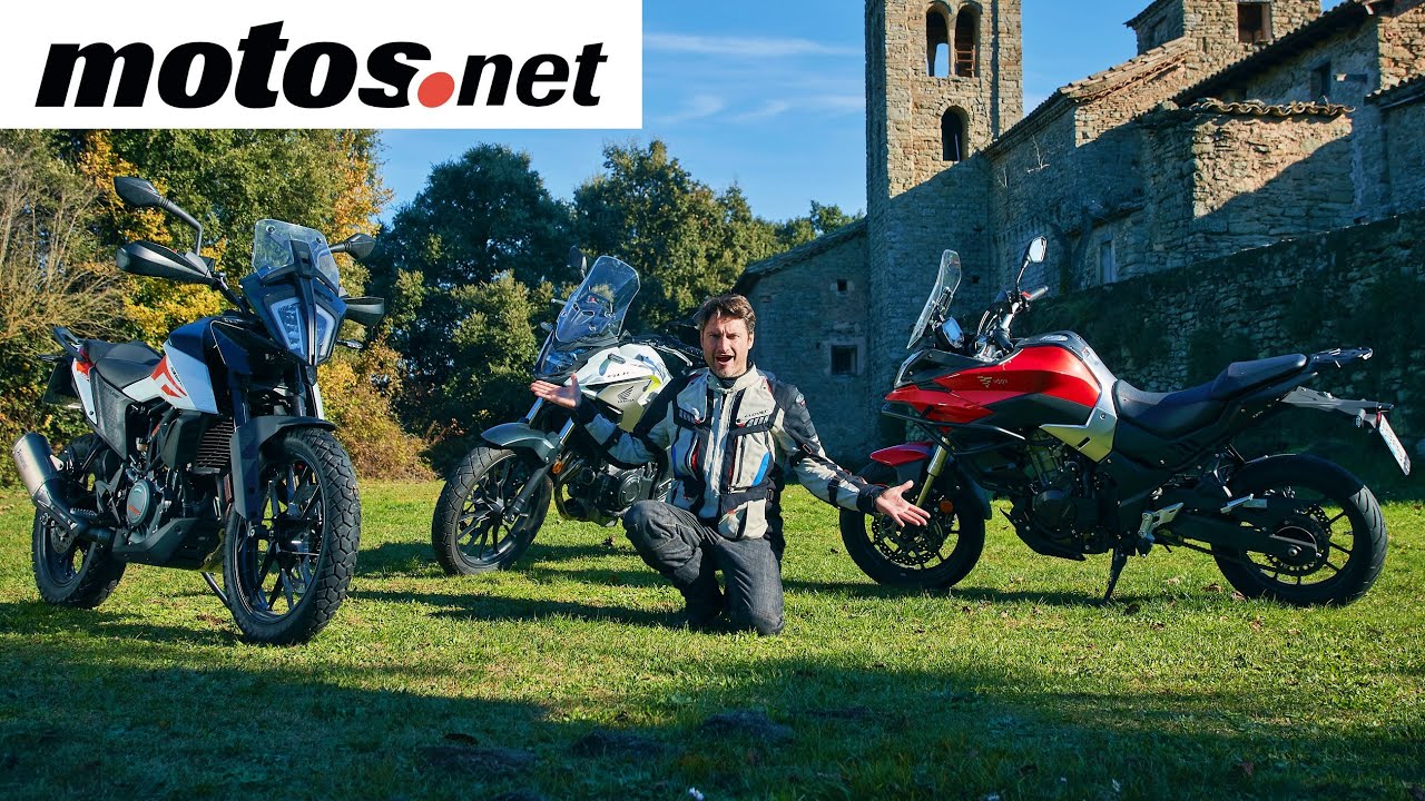 Comparativo Trail A2 2020 | Honda CB500X / KTM 390 Adventure/ Voge 500 DS / Review 4K | motos.net