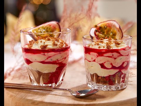 Recette Colruyt – Mousse de mangue aux fruits de la passion