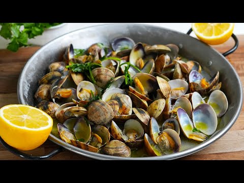 Portuguese Clams with White Wine (Amêijoas à Bulhão Pato)