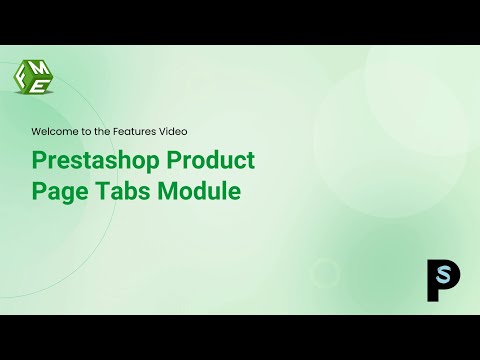 PrestaShop Product Page Tabs Module | Enhance Your Product Pages with Custom Tabs