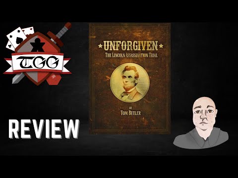 Unforgiven The Lincoln Assassination Trial Board Game Review