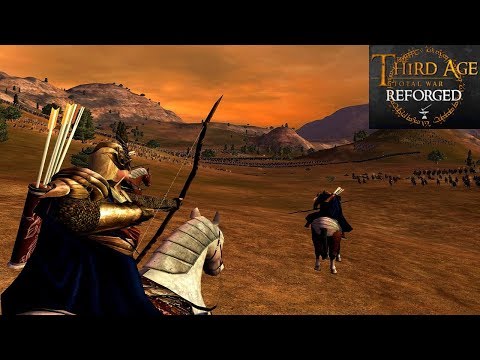 MASSACRE AT LAKE EVENDIM (Battle Replay) - Third Age: Total War (Reforged)