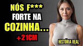 MEU SOBRINHO ME SURPREENDEU ENQUANTO EU COZINHAVA...