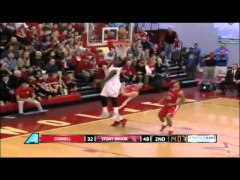Highlights of Stony Brook vs. Cornell (12-22-13)