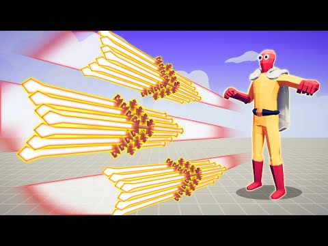 1000x OVERPOWERED DIVINE STRIKER VS EVERY UNIT | TABS - Totally Accurate Battle Simulator