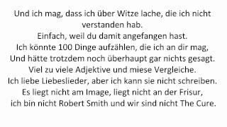 KRAFTKLUB - KEIN LIEBESLIED LYRICS