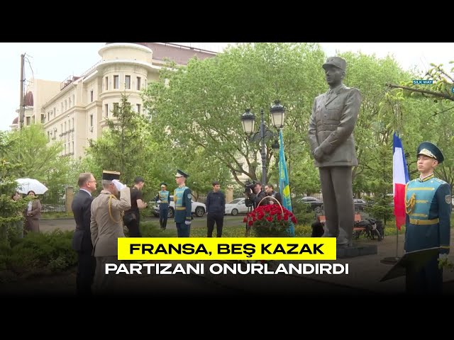Fransa, beş Kazak partizanı onurlandırdı