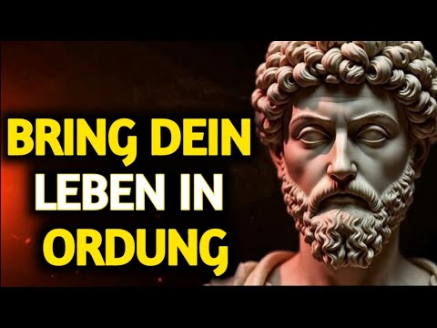 🌟BRING DEIN LEBEN IN ORDNUNG: WENDE DIESE 8 STOISCHEN PRAXEN AN | STOIZISMUS
