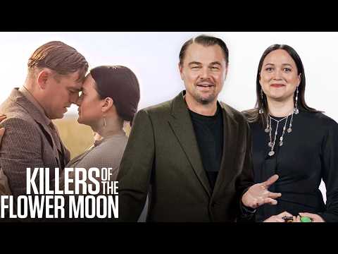 afbeelding Leonardo DiCaprio & Lily Gladstone Break Down 'Killers of the Flower Moon' Table Scene | Vanity Fair