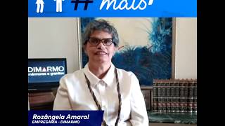 Rozangela Amaral adere à Campanha "Elogie Mais".