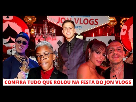 TOGURO E MC DANIEL MARCARAM PRESENÇA NA FESTA DO JON VLOGS