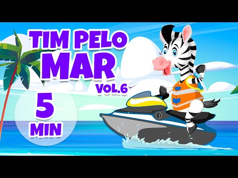 Tim Pelo Mar Vol. 6 - Giramille 5 min | Desenho Animado Musical