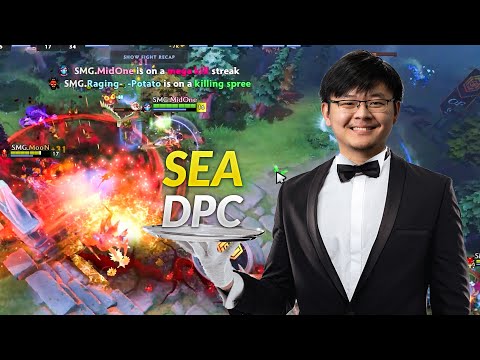 MidOne SMG vs OB.NEON - Last game DPC SEA 2021/22