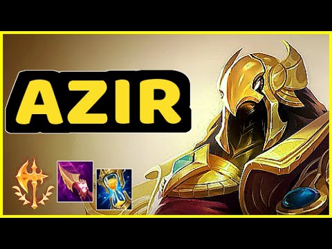 AZIR VS CASSIOPEIA MID GAMEPLAY
