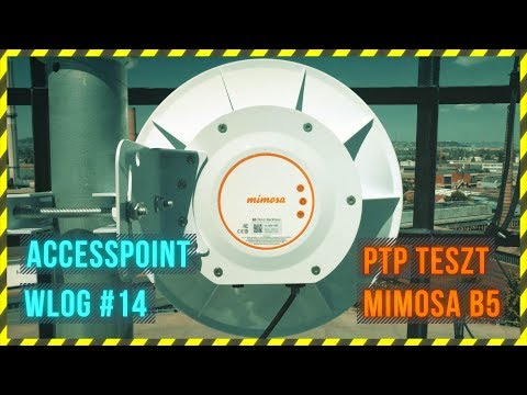 AP WLOG #14 Mimosa B5 PTP performance test - ENGLISH SUBTITLES