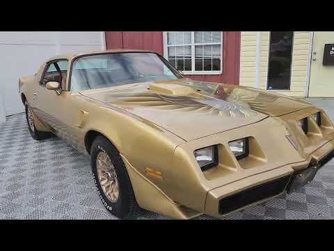 1979 Pontiac Trans Am 6.6 beauty in Gold @AutoWorldConway