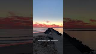 Algarve, Portugal - Praia do Molhe #travelvlog #travel #sunset