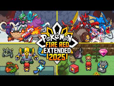 UPDATED Pokemon GBA With GEN 1-9, EXP All, 1/255 SHINY, CUSTOM Difficulty, PSS, New AREAS & More!