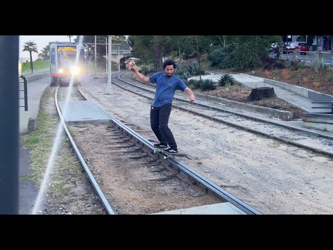GRINDING SAN FRANCISCO RAIL ROAD