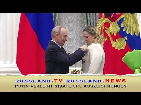 Putin verleiht staatliche Auszeichnungen