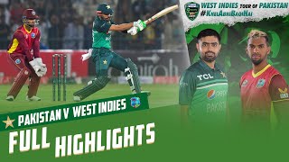 Full Highlights  Pakistan vs West Indies  1st ODI 