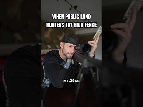 When Public Land Hunters Try High Fence
