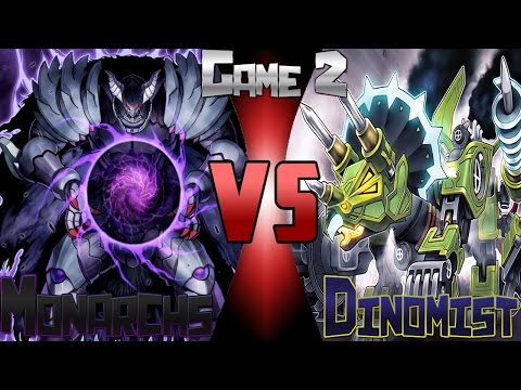 Yugioh Locals Round 2: Monarchs vs Dinomist Game 2