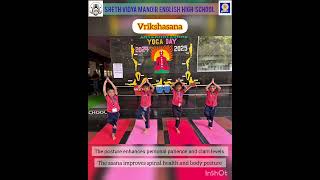 Celebrating International Yoga Day || by Sr.kg students