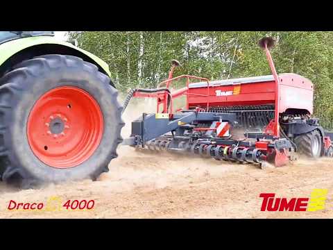 TUME Draco 4000 seed drill