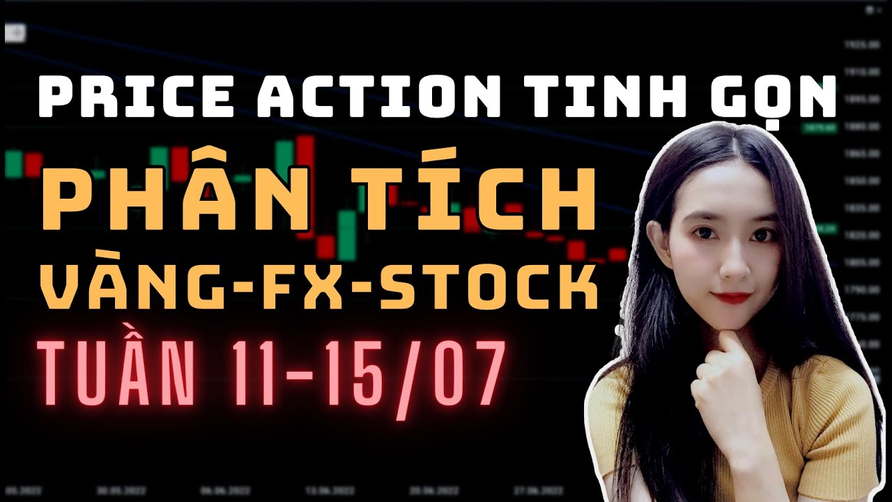 Phân Tích VÀNG-FOREX-STOCK Tuần 11-15/07 Theo Phương Pháp Price Action Tinh Gọn
