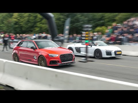 Supercars Drag Racing - 1052HP RS6 C8, 1000HP GAD C63, QuickSilver R8, 1024HP GTR, Fi AMG GT R Pro