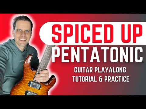 SPICE UP YOUR PENTATONIC SCALE | #guitar #tutorial #playalong