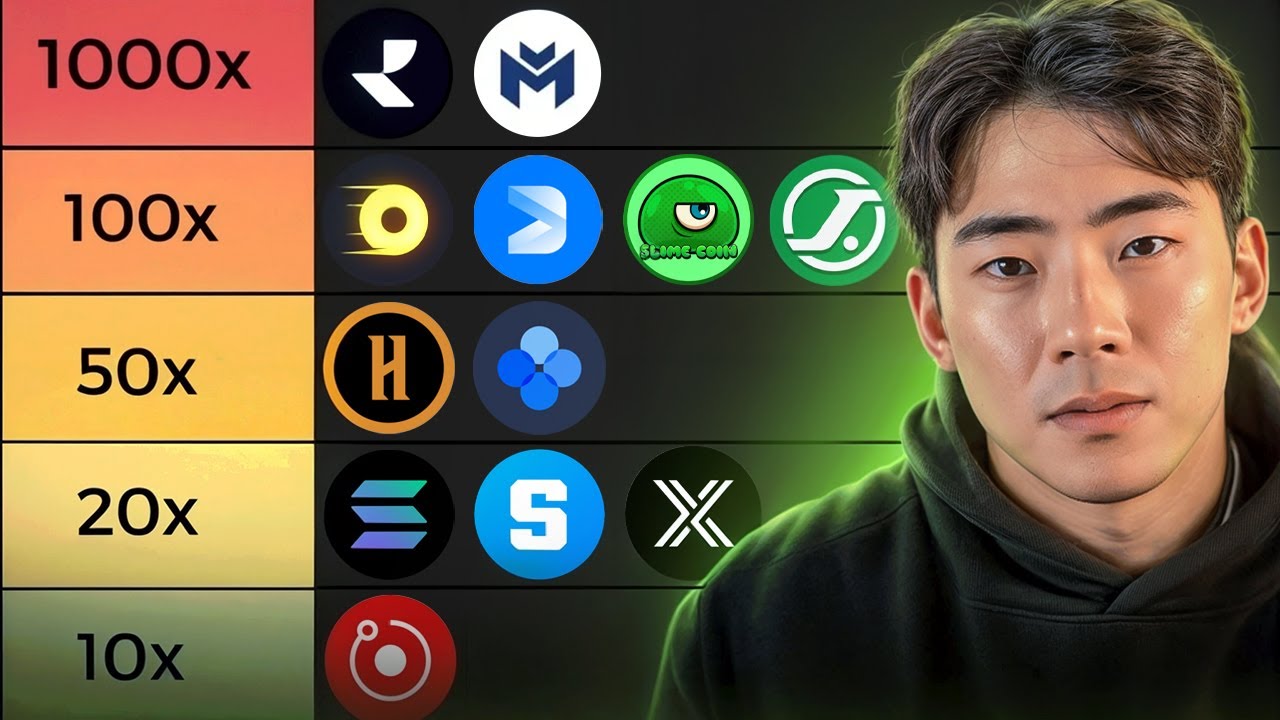 My Top 10 Crypto Altcoins to 10x This Bull Run