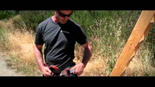 How to use a zip line harness