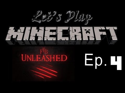 Lets Play Minecraft Feed the Beast Unleashed: Monster Hunter! w/ MrDanishbuttercookie Ep. 4