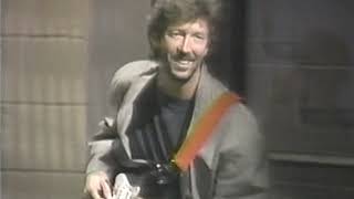 ERIC CLAPTON--1985 DAVID LETTERMAN SHOW