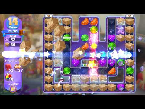 Wonka's World of Candy Level 910 NO BOOSTERS - A S GAMING ✔