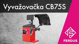 Vyvažovačka kol CB75S Automat 3D sonar