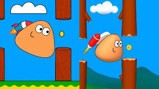 Pou 2D vs Pou 3D Jet Pou | Pou Vlogs