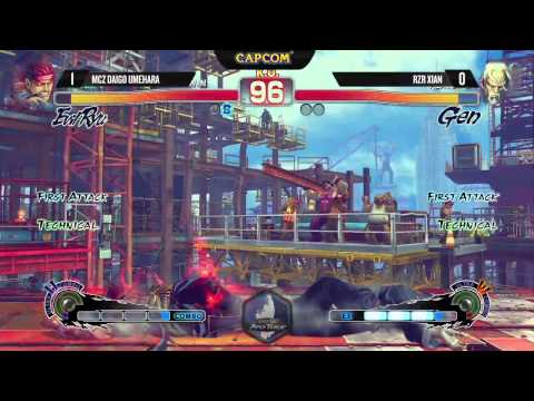 Game Start 2014 USF4: MCZ Daigo Umehara vs RZR Xian