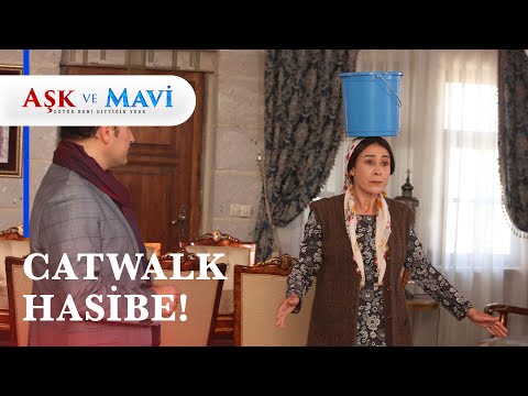 Hasibe zarif yürümeyi öğreniyor 😂 - Aşk ve Mavi 26. Bölüm